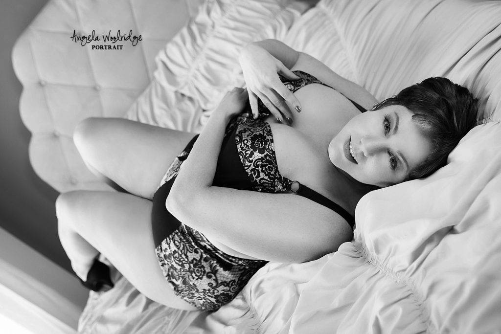 Beautiful boudoir image