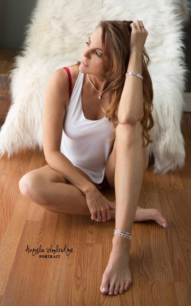 Sexy photo of a woman daydreaming