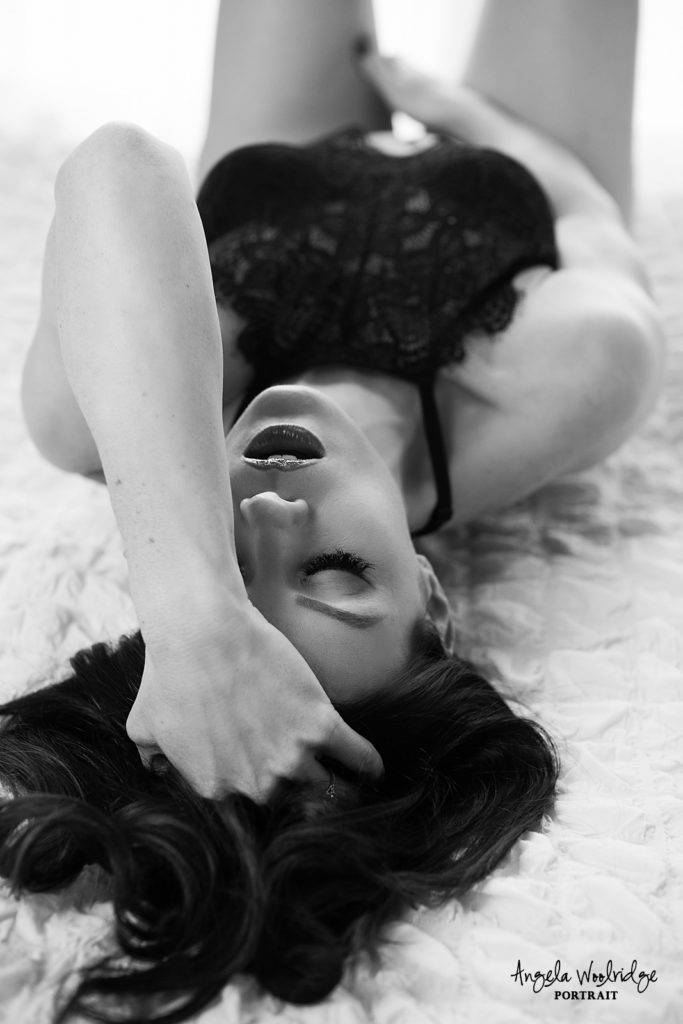 Sensual boudoir photo in Columbus Ohio